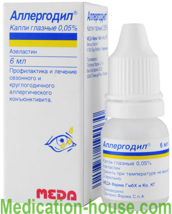 Allergodil eye drops 0.05% 6ml