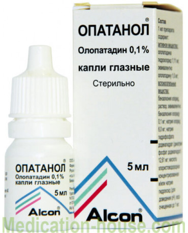 Opatanol eye drops 0.1% 5ml