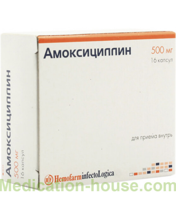 Amoxicillin caps 500mg #16