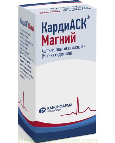 CardiASK Magnesium tabs 150mg + 30.39mg #100