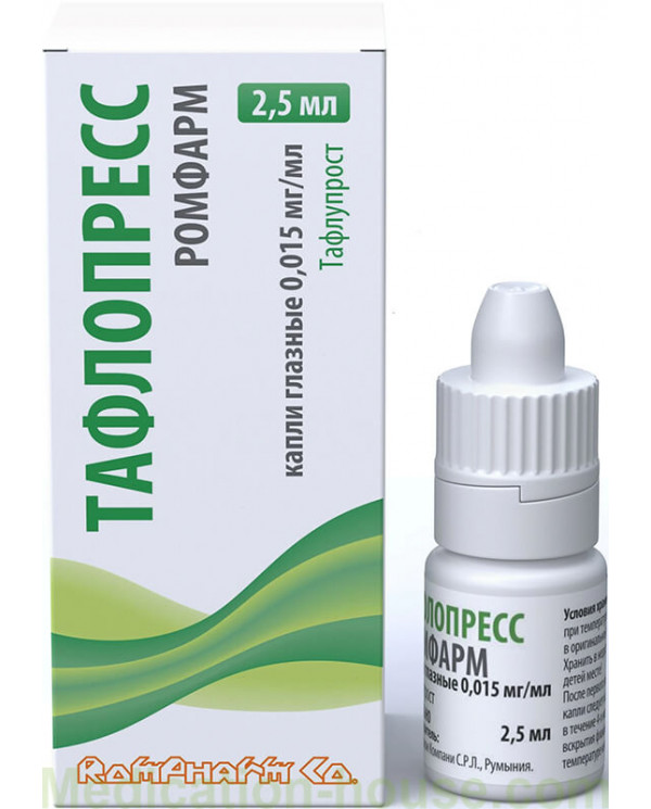 Taflopress drops 0.015mg/ml 2.5ml