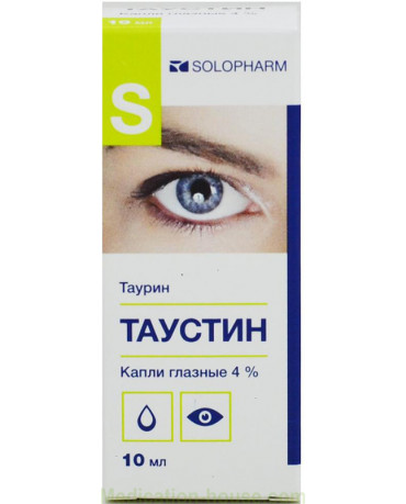 Taustin eye drops 4% 10ml