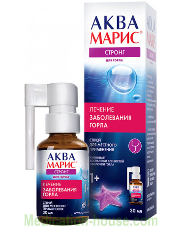 Aqua Maris Strong for throat spray 30ml
