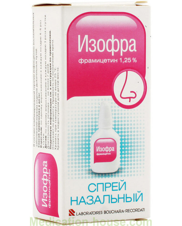Isofra nasal spray 15ml