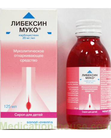 Libexin Muco syrup 2% 125ml