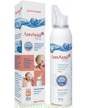 LinAqua baby aerosol 0.9% 125ml