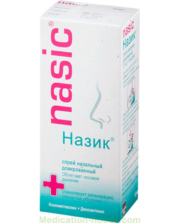 Nasic spray 0.1 + 5mg/dose 10ml