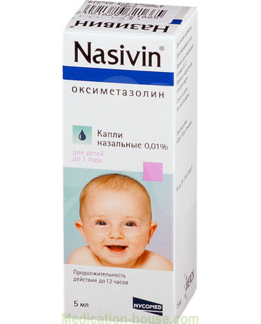 Nasivin drops 0.01% 5ml