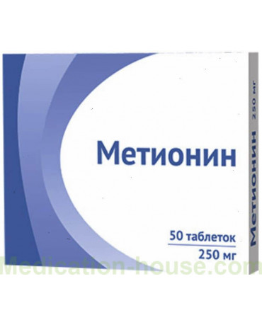 Methionine tabs 250mg #50