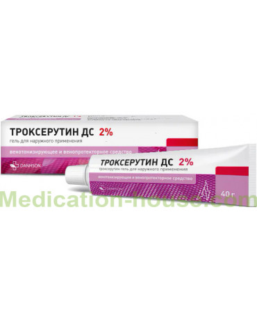 Troxerutin DS gel 2% 40gr