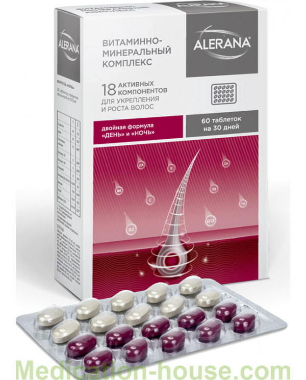 Alerana vitamin-mineral complex tabs #60