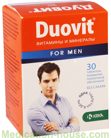 Duovit for men tabs #30