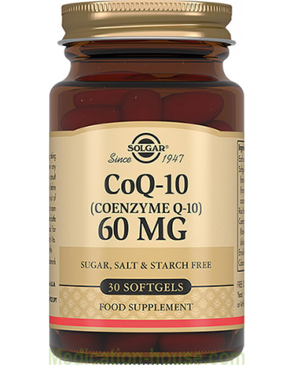 Solgar Coenzyme Q10 caps 60mg #30