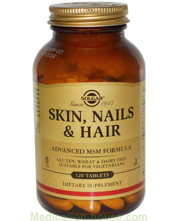 Solgar Skin, Nails & Hair tabs 1397mg #120