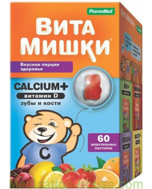VitaMishki Calcium+ #60