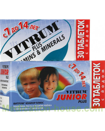 Vitrum Junior Plus tabs #30