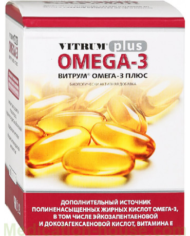 Vitrum Omega-3 Plus caps #60