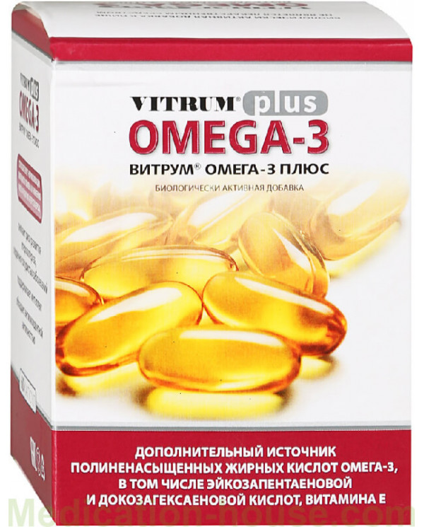 Vitrum Omega-3 Plus caps #60