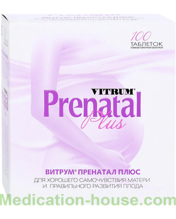 Vitrum Prenatal plus tabs #100